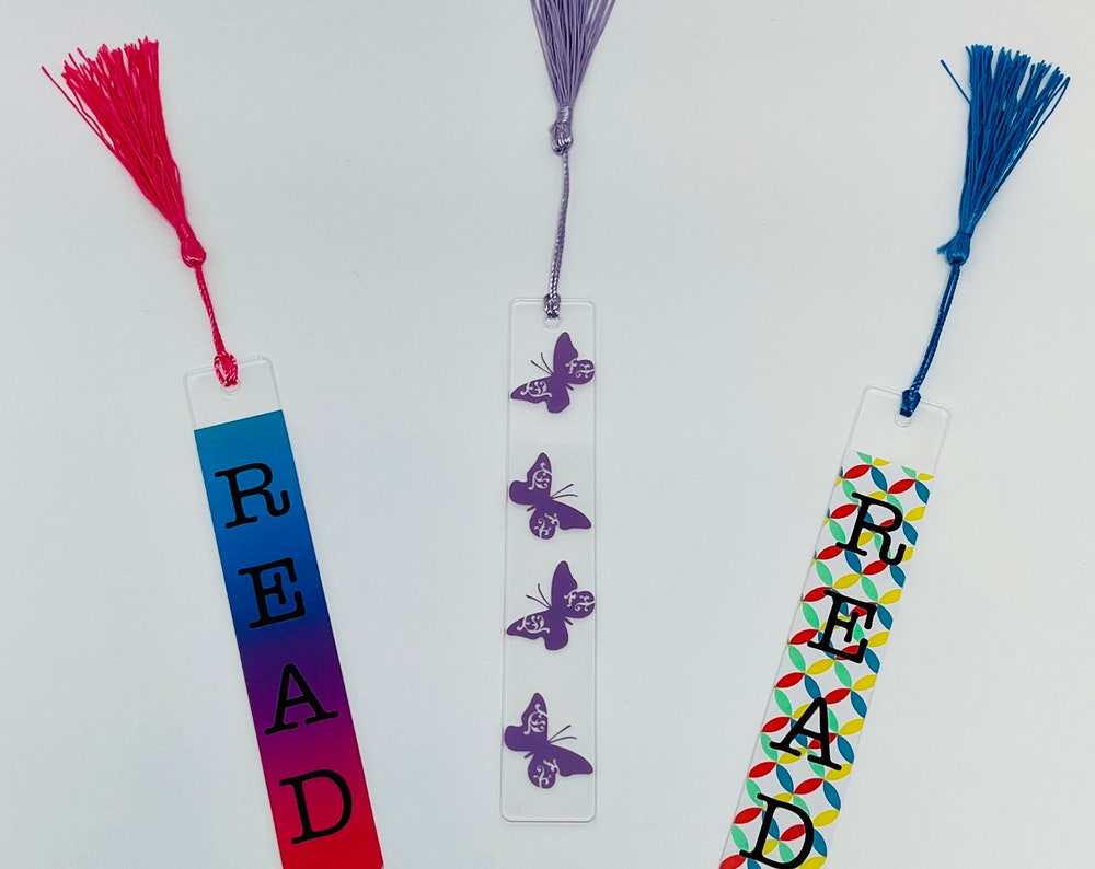 Acrylic Bookmark with Tassel